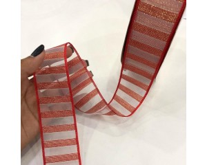 FITA ORGANZA LISTRAS 1 METRO