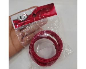 ARAME TRANÇADO VERMELHO C/ 10 METROS