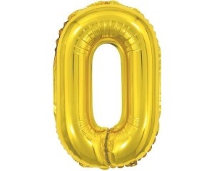 BALÃO METALIZADO NUMERO 0 32 POLEGADA