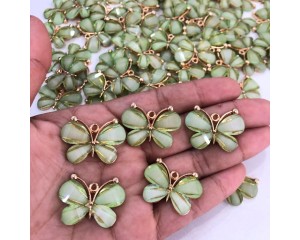 APLIQUE BORBOLETA DE METAL (KIT C/ 2 UN)