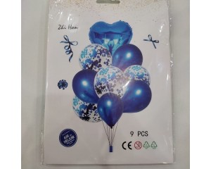 TOPPER DE BALÃO PARA BOLO C/ 9 PÇS