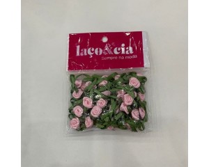 FLOR ROCOCO COM LAÇO 10MM (PCT C/ 50 UN)