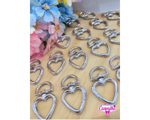 MOSQUETAO CORACAO 54MM (KIT COM 4 UN)