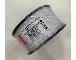 ELASTICO NUMERO 08 SAO JOSE COLOMBE BRANCO 5MM C/ 100 M