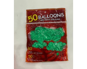 BALOES METALICOS 50 UNIDADES